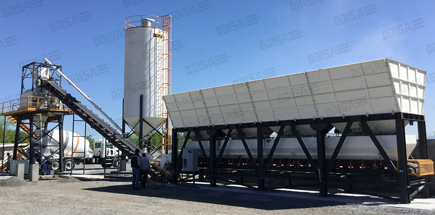 PLANTAS DE MEZCLADO CENTRAL TWIN SHAFT ODISA